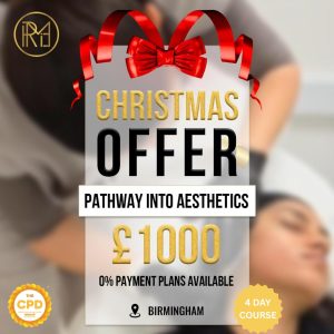 Pathway Into Aesthetics <br>4 Day<span class="d-block fw-normal">Training Course </span><span style="color:#008000"></span><span class="d-block fw-normal"> (No Experience Required) </span><span style="color:#008000">Save 20% on this Course</span>